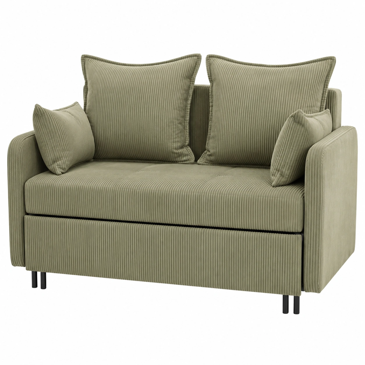 Sillon compacto Verde salvia moderno-patioventra
