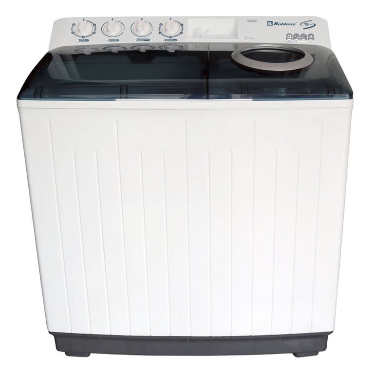 Lavadora Koblenz 19 Kilos Blanca LDM 19B Doble Tina