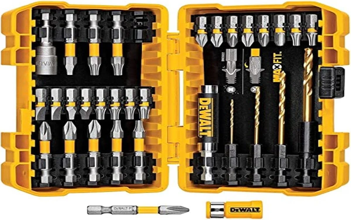 Dewalt Juego de herramientas mecánicas + Kit Taladro Atornillador y Llave de Impacto Inalámbrico 20V MAX* DCK240C2