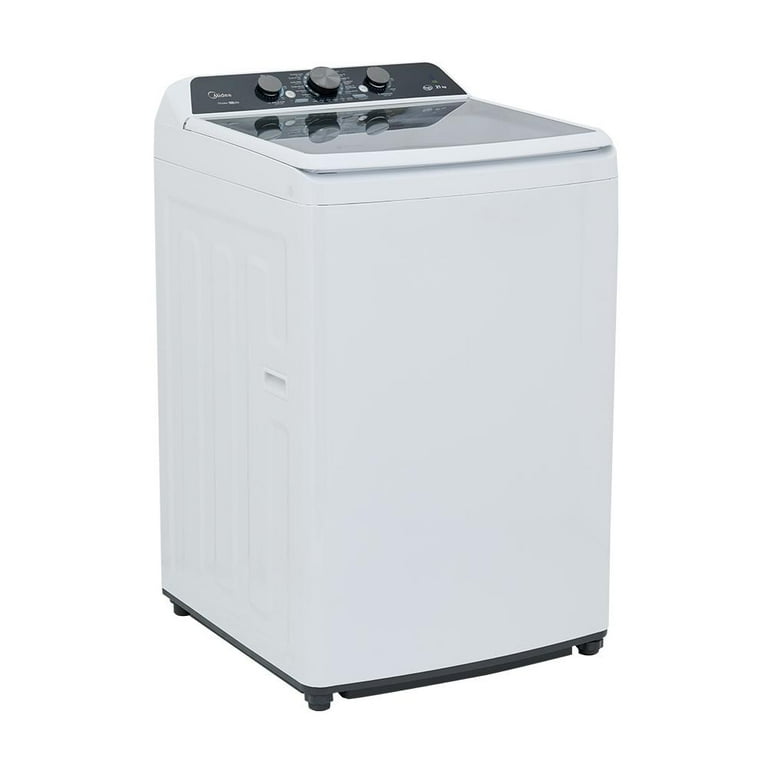 Lavadora Midea Carga Superior 21Kg Vortex Wash Agitador 3 Perillas