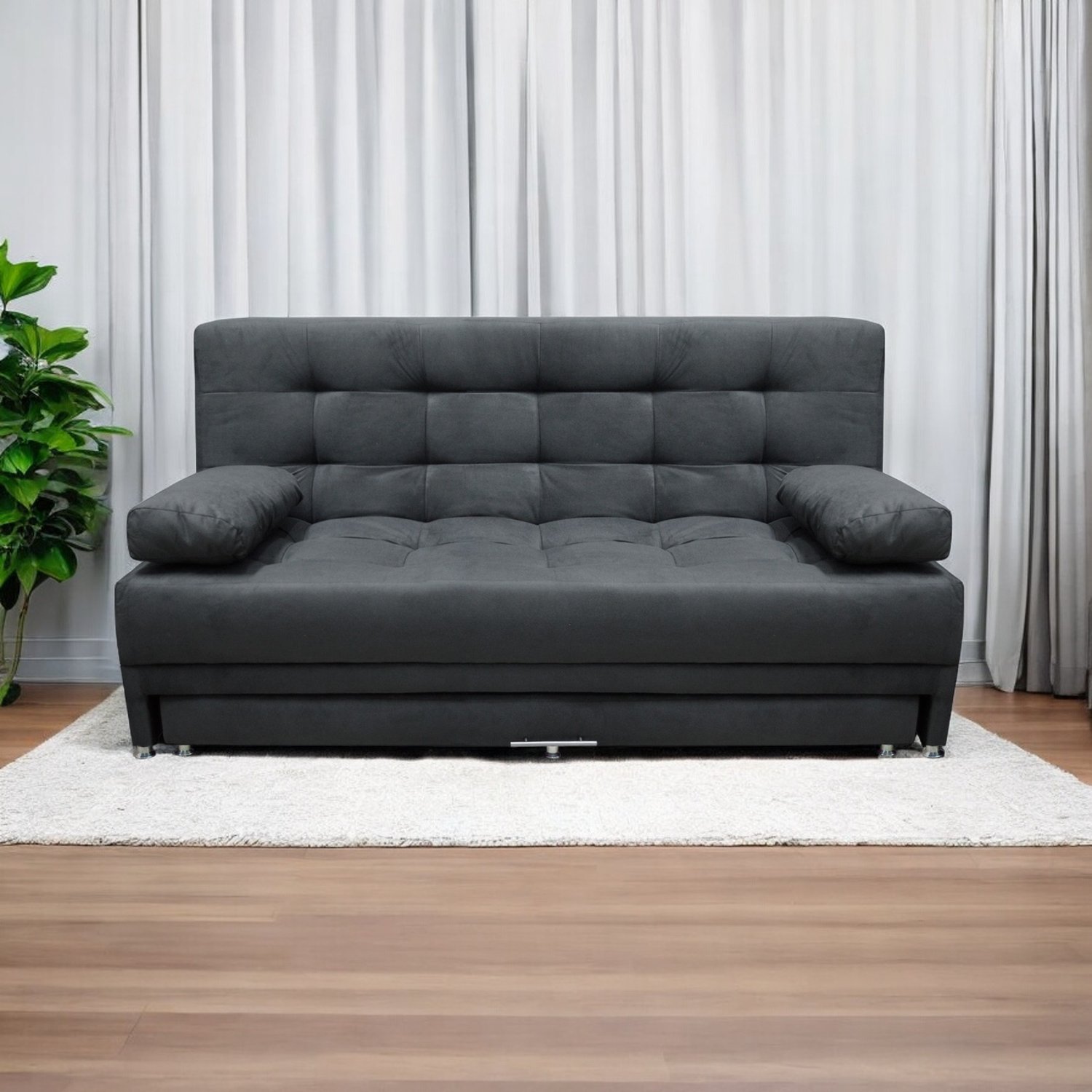 Sofá Cama Tarima Matter Tela Turquesa
