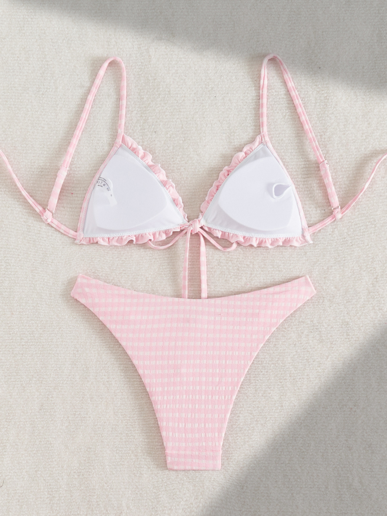 🌸 Spitzenbesetzter Bikini für Strand & Thermalbad | Sexy, figurbetontes Urlaubs-Zweiteiler-Set 👙✨