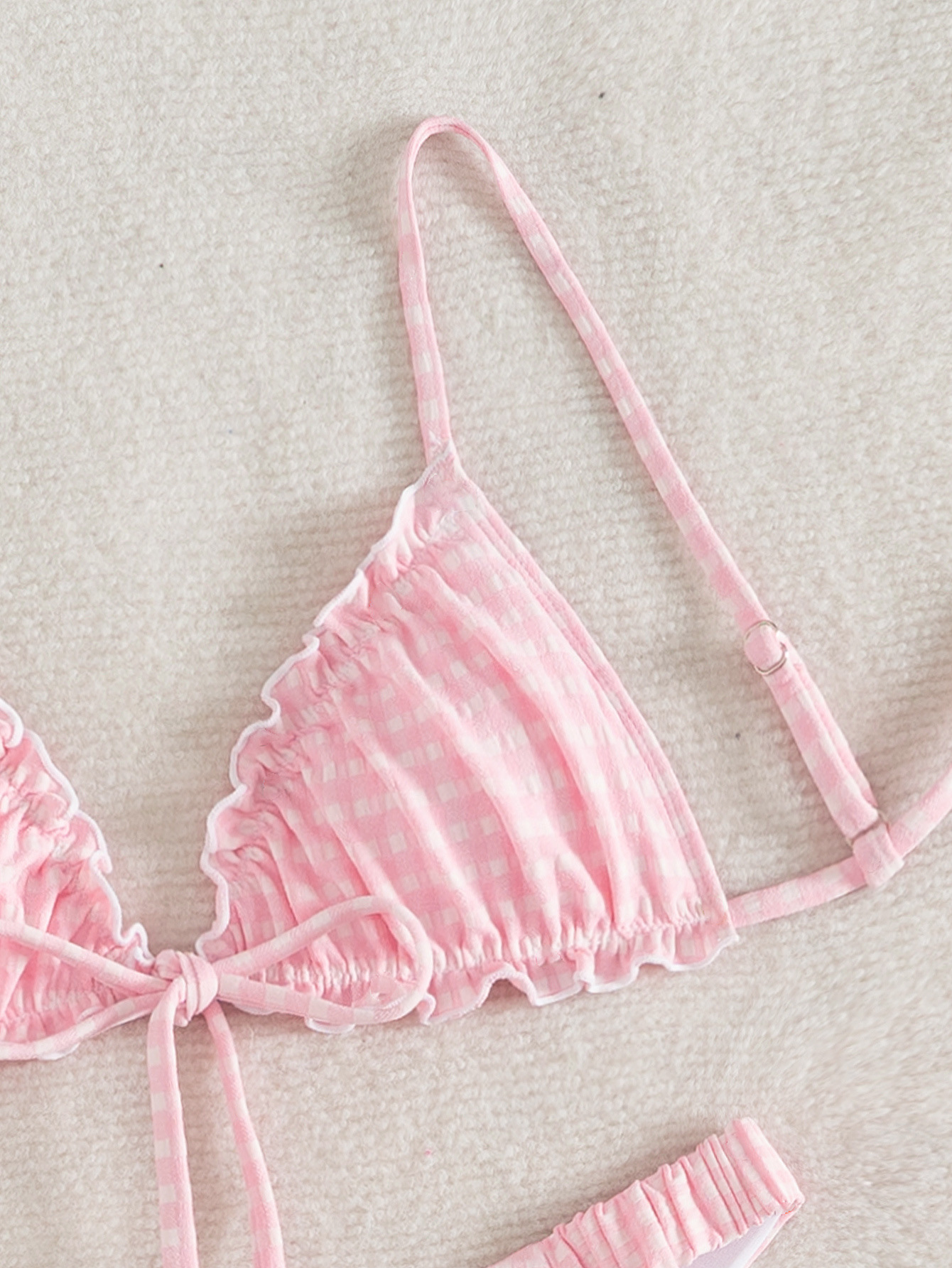 🌸 Spitzenbesetzter Bikini für Strand & Thermalbad | Sexy, figurbetontes Urlaubs-Zweiteiler-Set 👙✨