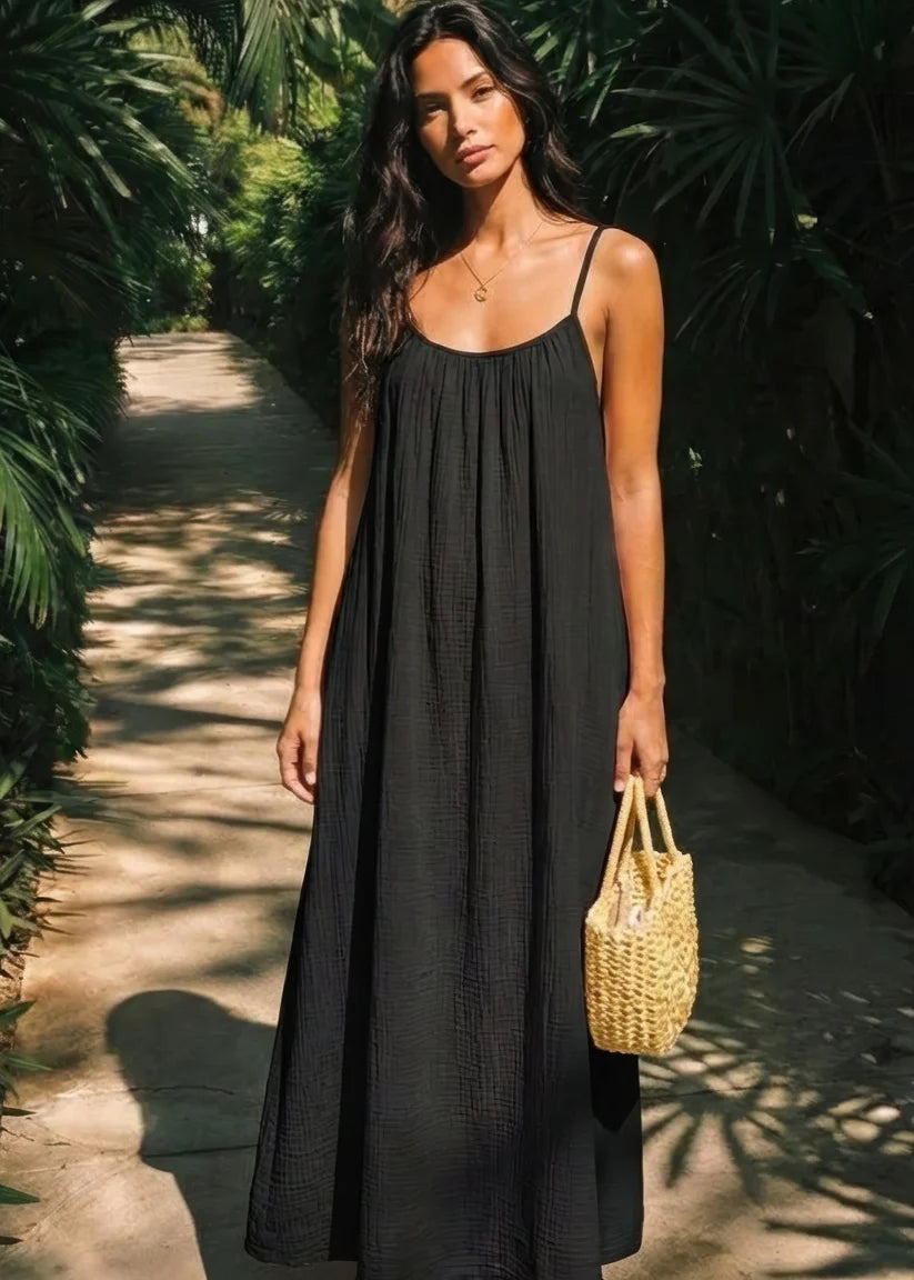 Elara – Elegantes Kleid mit verstellbarem Rückendesign