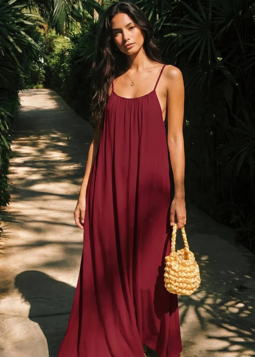 Elara – Elegantes Kleid mit verstellbarem Rückendesign