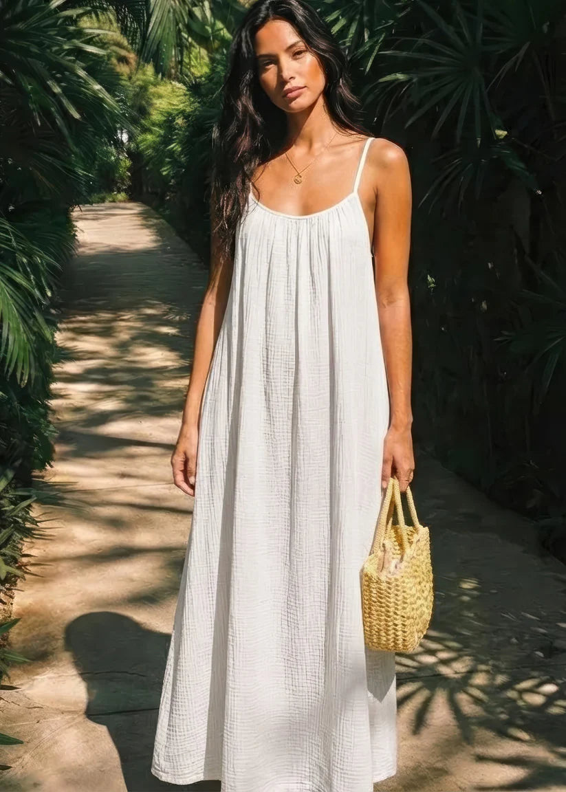 Elara – Elegantes Kleid mit verstellbarem Rückendesign
