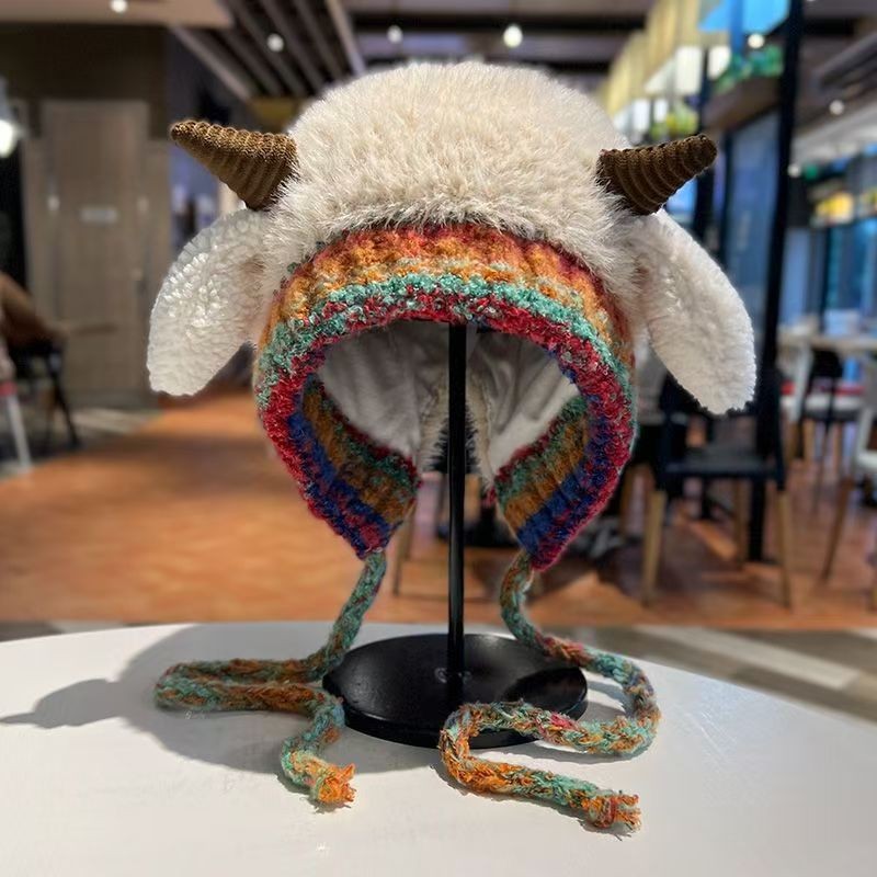 🎄 "Squeaky Sheep Hat" | Christmas Must-Have: Trendy, Face-Slimming & Cozy Holiday Essential