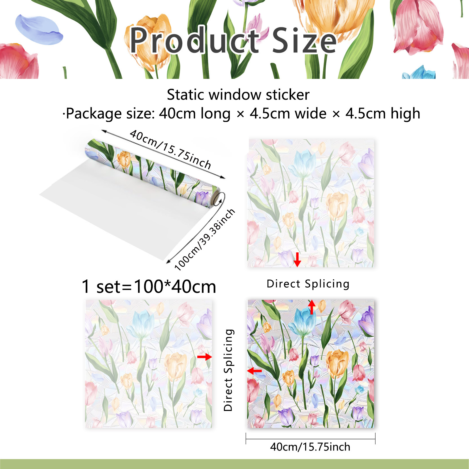 3D Rainbow Window Film