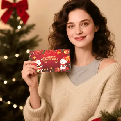 🏆Flash Sale⚡ 50K+ SOLD! Almost Gone-🎅💸Christmas Cash Gift Envelope– A creative way to give cash this Christmas!