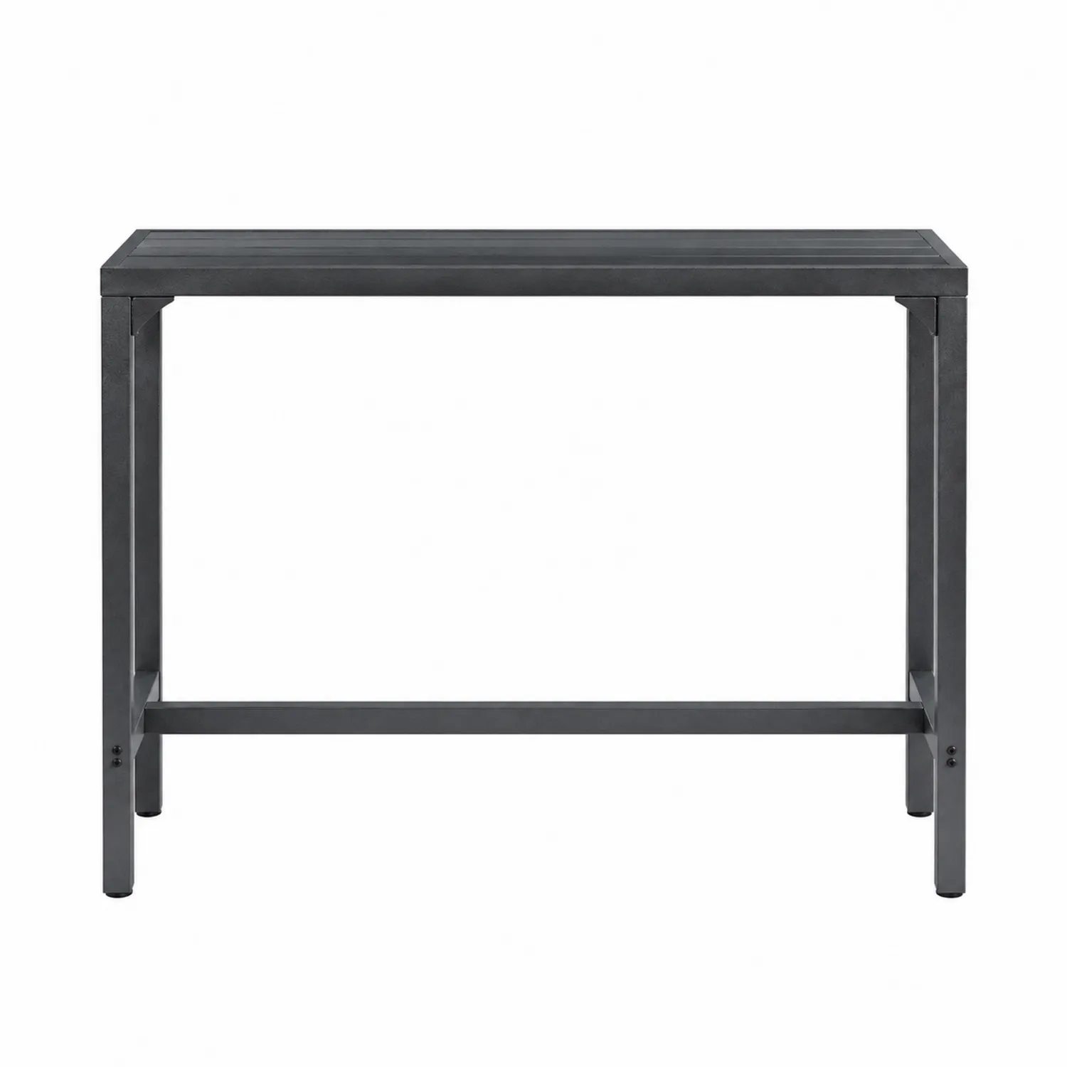 Mesa de aluminio para exterior 120x60x75 cm-Cleavillaaeu