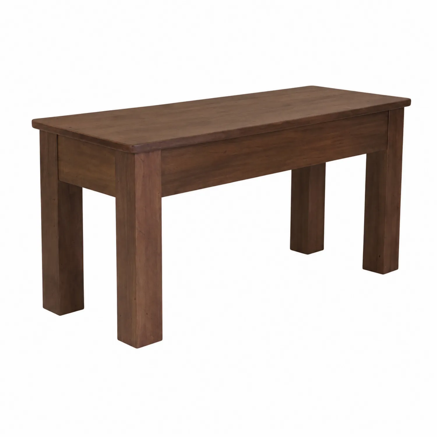 Banco de Madera Maciza de Roble Marrón 120x40x45 cm-Cleavillaaeu