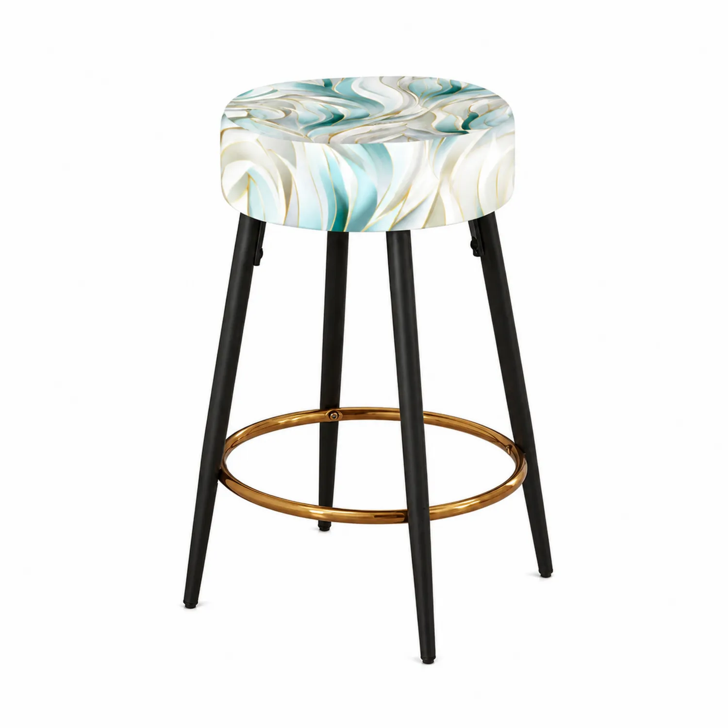 Taburete de Resina con Patas de Metal 75 cm-Cleavillaaeu
