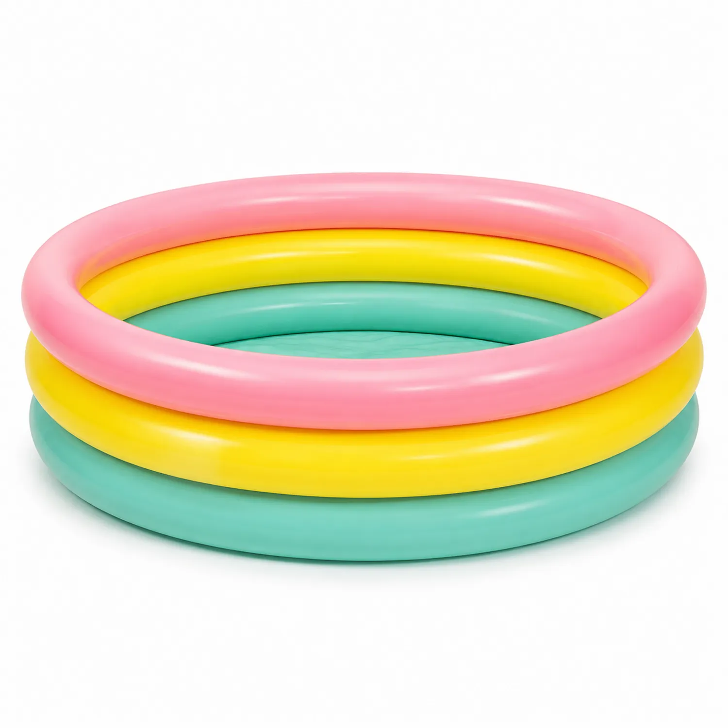 Piscina Inflable Redonda de PVC para Niños 168 cm-Cleavillaaeu