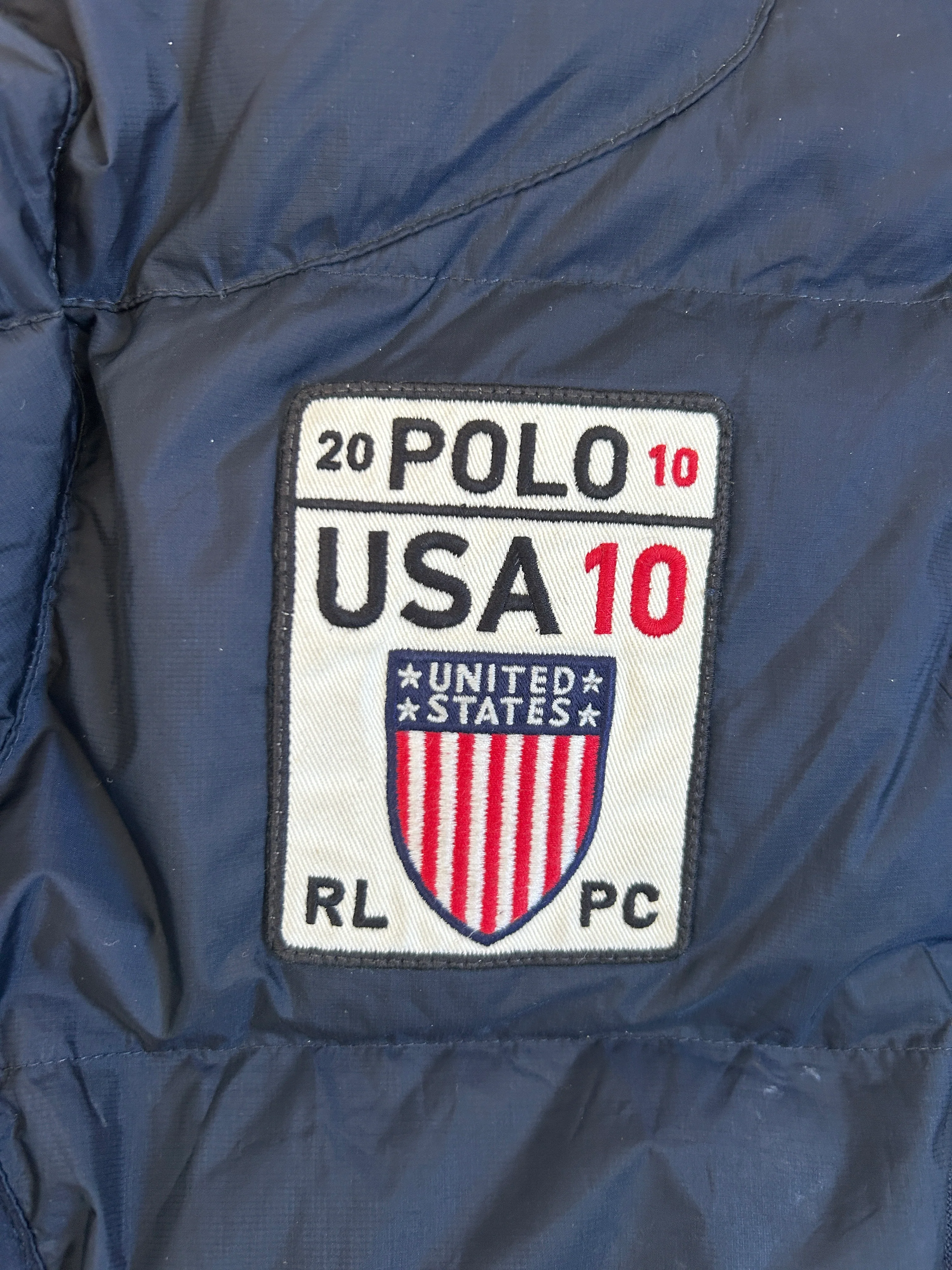Polo Ralph Lauren Big Pony "USA" Country Puffer Jacket