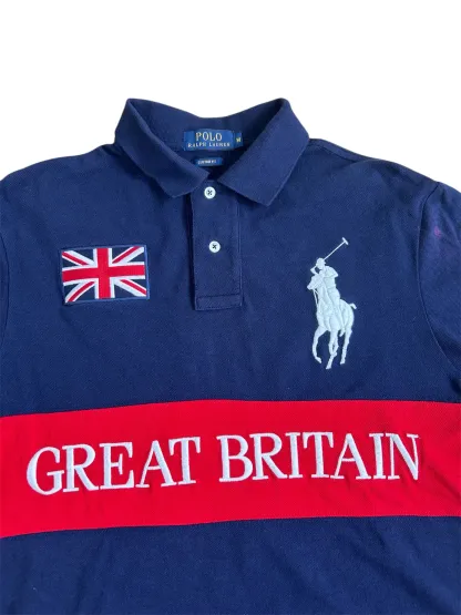 Polo Ralph Lauren Big Pony "GREAT BRITAIN" Country Polo