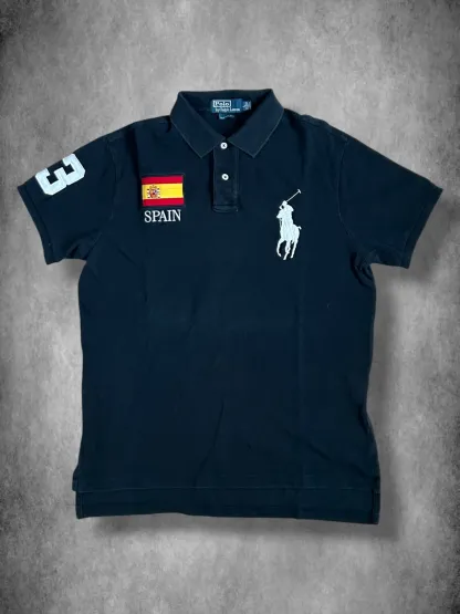 Polo Ralph Lauren Big Pony "SPAIN" Flag Polo