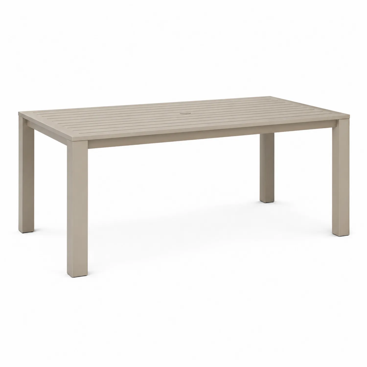 Mesa de metal para exteriores 200x100x75 cm Beige-nestlumichic