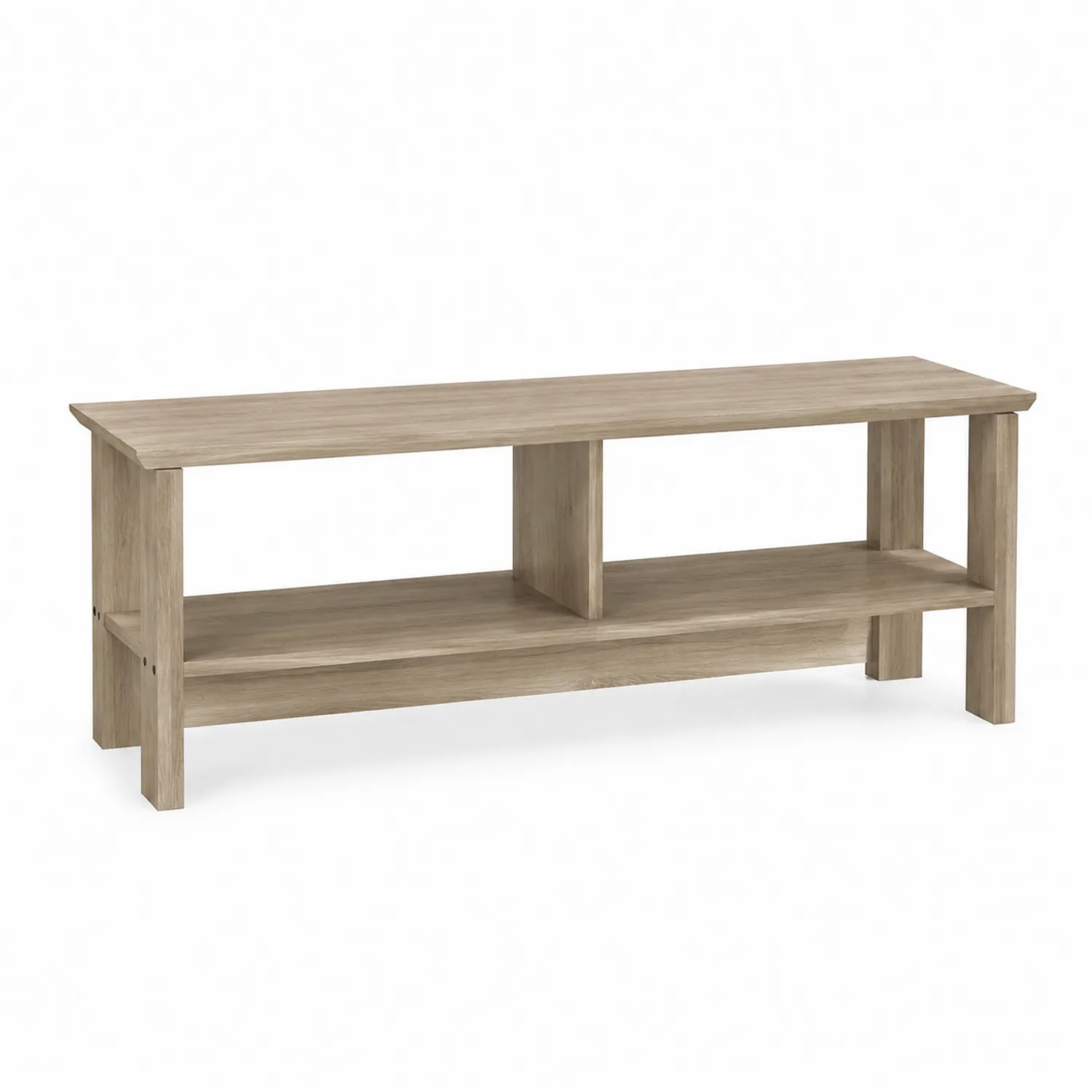 Mueble para TV de aglomerado Roble Claro 120x40x45 cm-nestlumichic