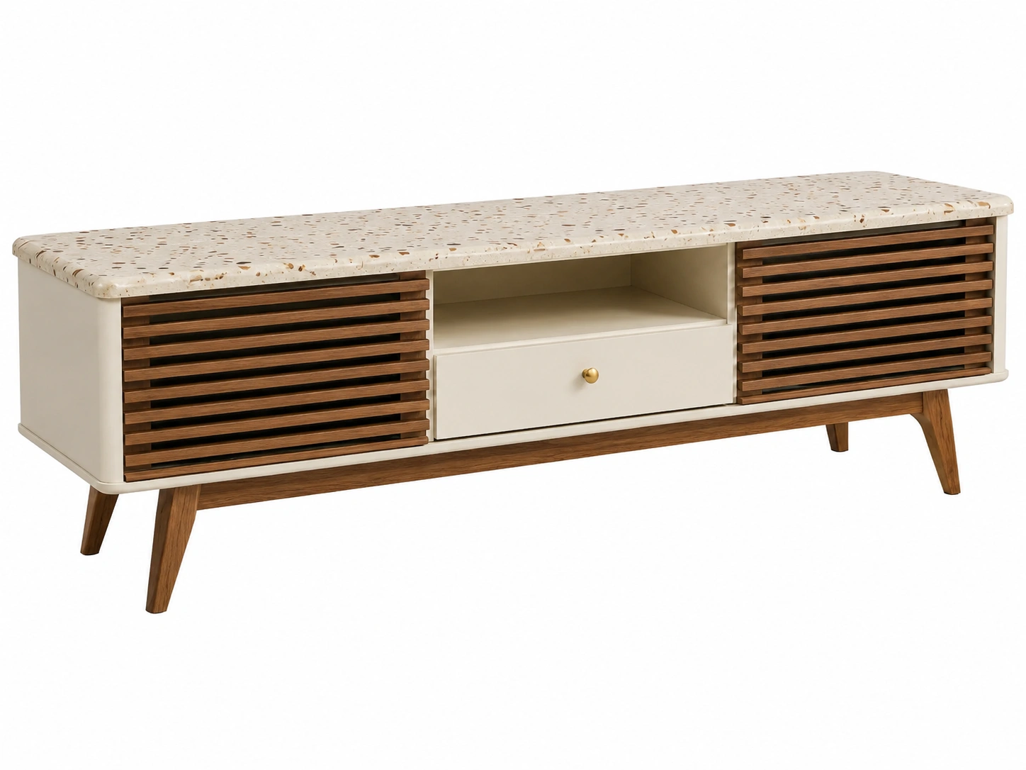 Mueble TV Moderno Beige-ardenvora