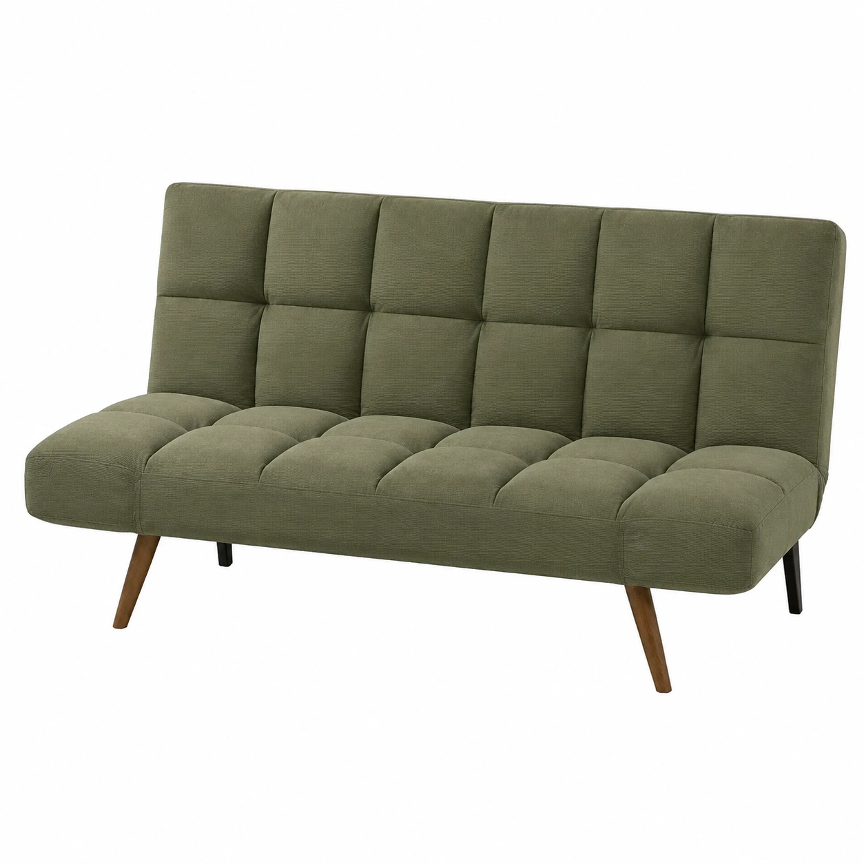 Sofa Cama Moderno Verde Oliva-hovessia