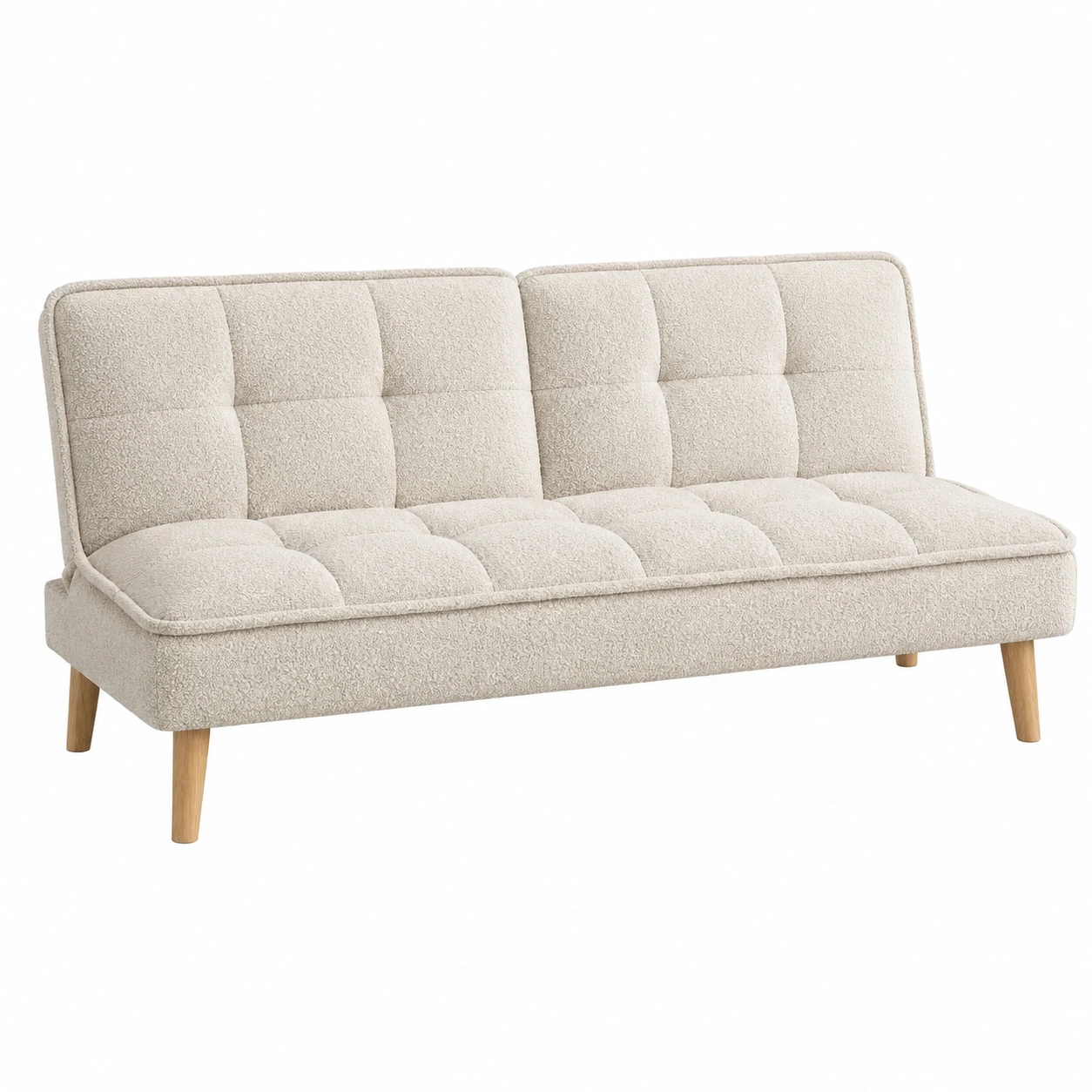 Sofa Cama Blanco Crema-hovessia