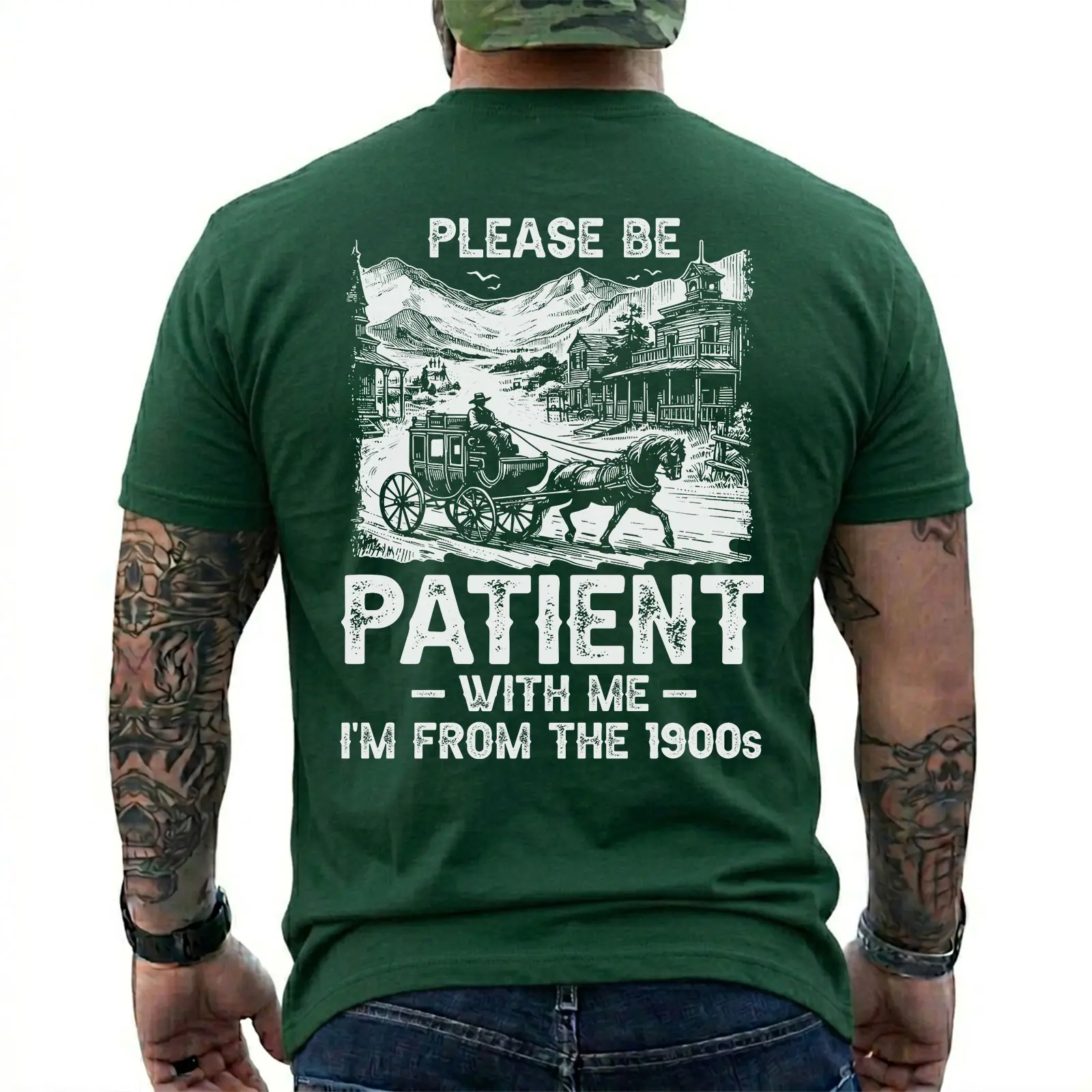 Men's Funny I am from 1900s T-shirt Humor Humorous Gift For Dad Grandpa Papa