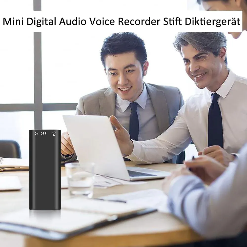 🎙️🔥 Mini Voice Recorder – Smart Sound Capture, Compact & Easy to Use, Long Battery Life 🔋