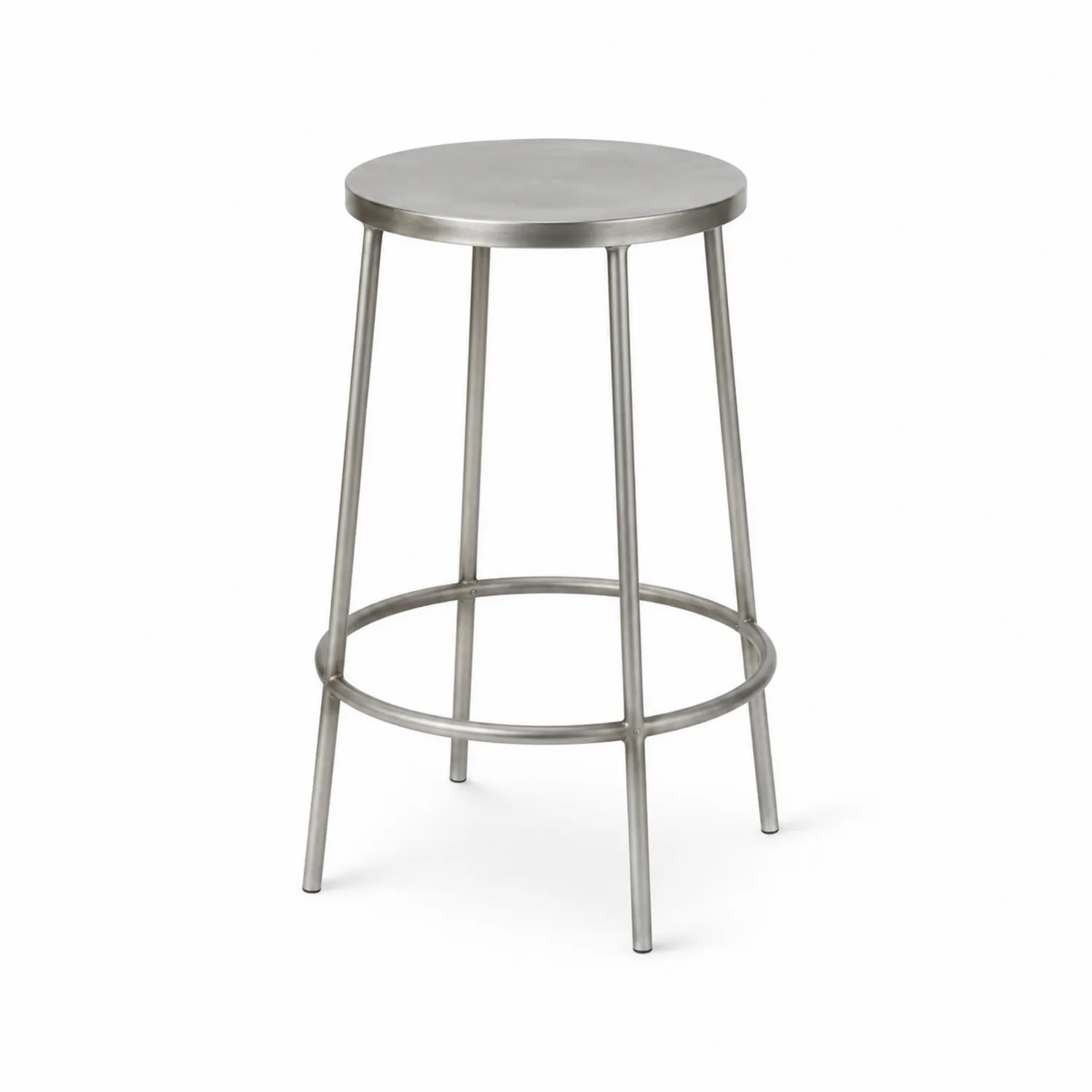 Taburete de Acero Inoxidable de 75 cm