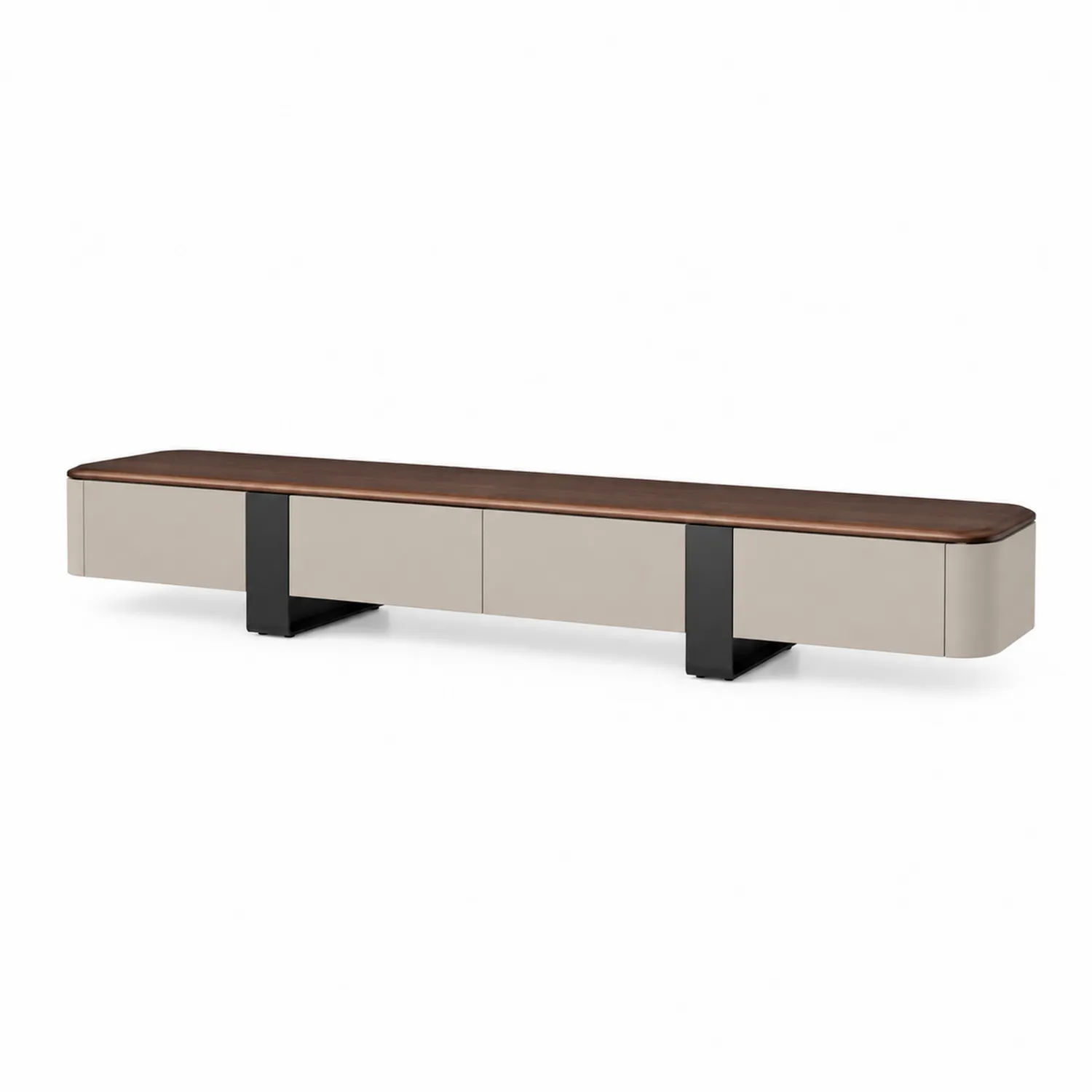 Mueble para TV de MDF con Patas Metálicas