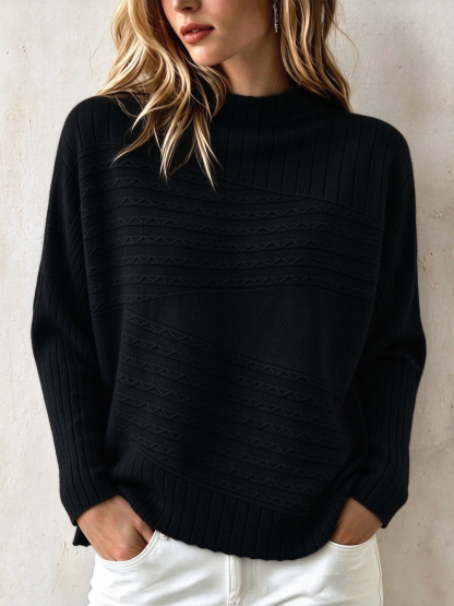 Women's Casual Soft Cashmere Sweater Top