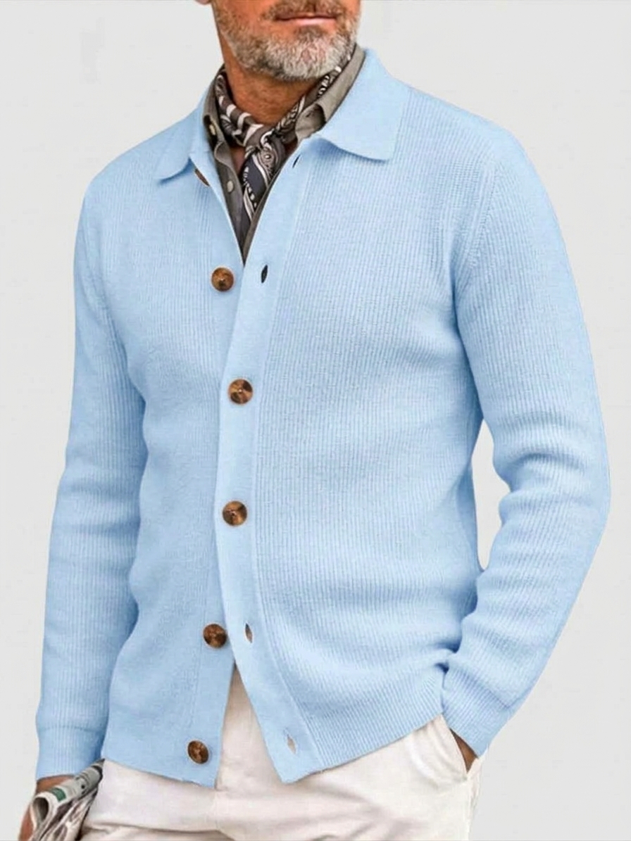 Men's Retro Button Cashmere Cardigan Jacket