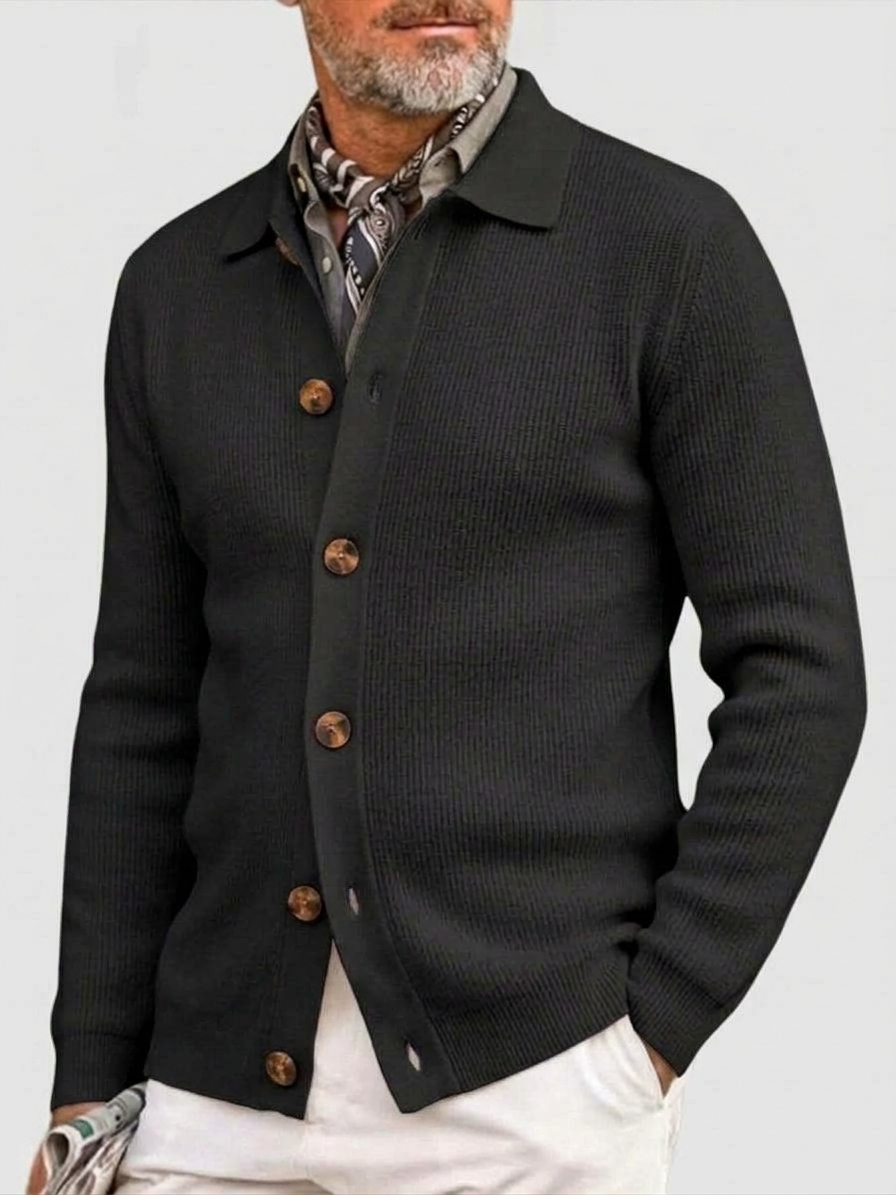 Men's Retro Button Cashmere Cardigan Jacket