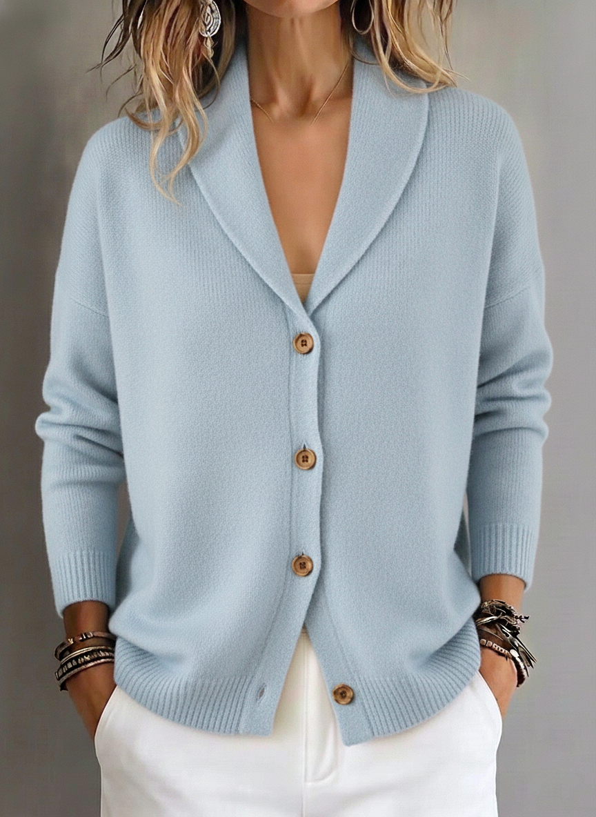 CLEARANCE SALE🔥 Women's Casual Cotton Plain Long Sleeve Comfy Cardigan Jacket