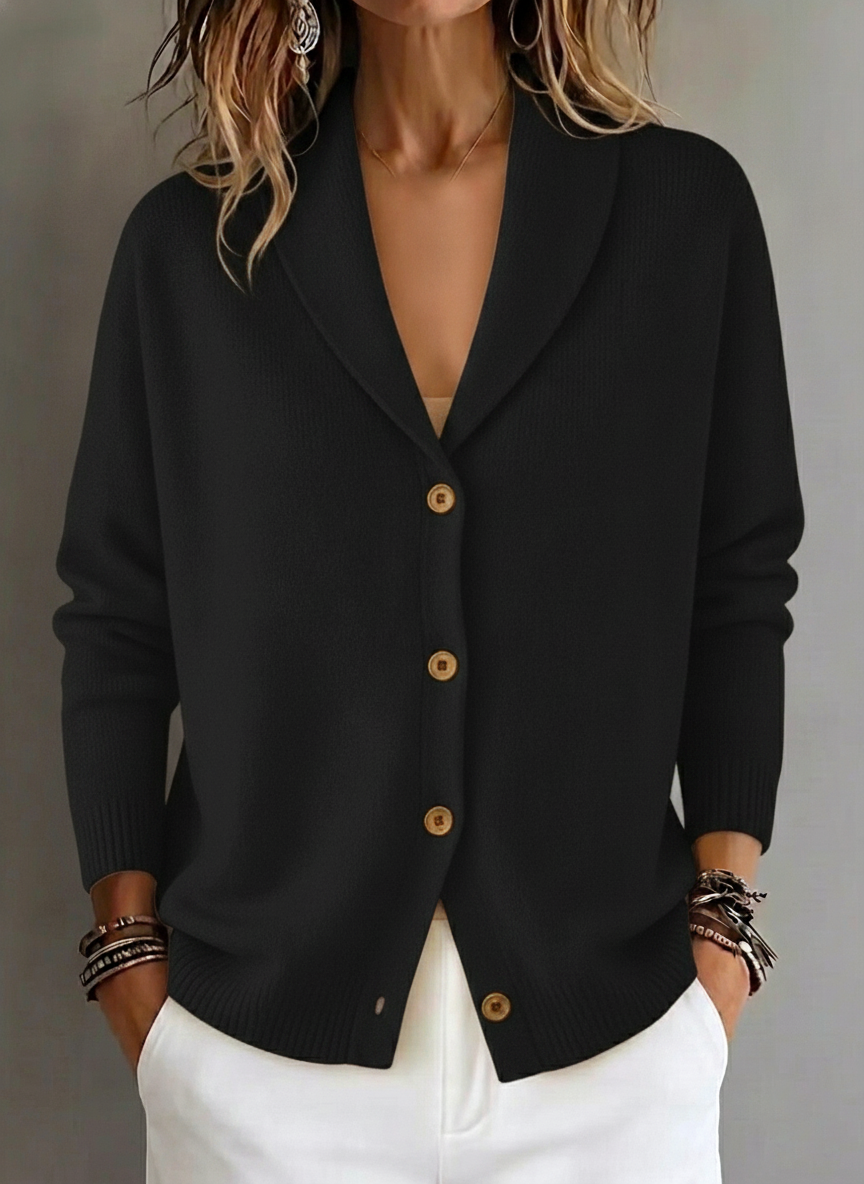 CLEARANCE SALE🔥 Women's Casual Cotton Plain Long Sleeve Comfy Cardigan Jacket