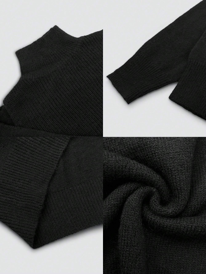 FALL SALE🔥 Women's Casual Stand Collar Cashmere Sweater