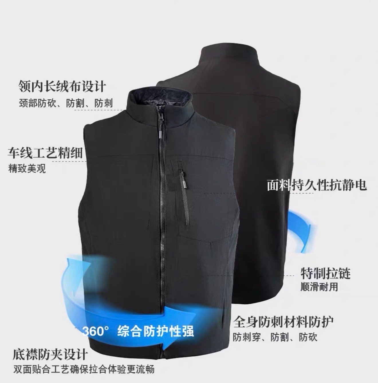🛡️ Anti-Sharp Knife Anti-Cut Safety Protection Quilted (Authenticity Guaranteed)