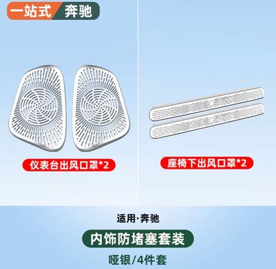 Mercedes-Benz S-C-E-Class-GLC-GLE-GLB Burmester Door Speaker Cover Interior Decoration Accessories and Modification Parts