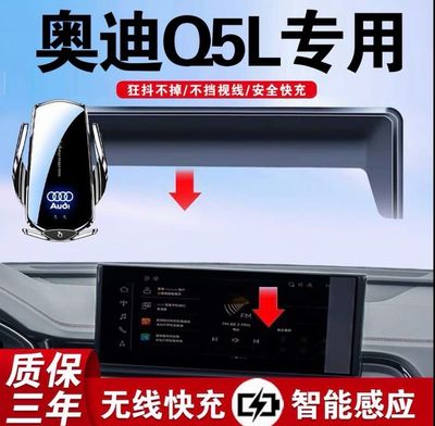 Audi Phone Holder + Frame + Charger ( Have For All Audi Models )