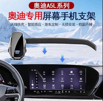 Audi Phone Holder + Frame + Charger ( Have For All Audi Models )