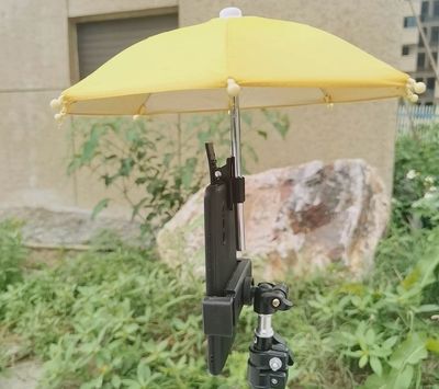 Car phone umbrella/navigation holder/sunshade/sunscreen umbrella suitable for ride-hailing/phone heat insulation umbrella universal rotating