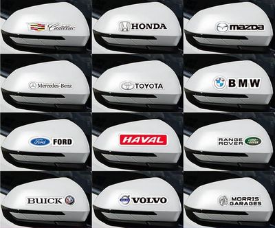 Car Logo Sticker 2 pcs