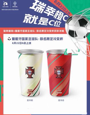 World Cup star cooling color-changing mug, featuring Messi, Argentina, Ronaldo, and Portugal, large capacity stainless steel iced drink mug 700ml