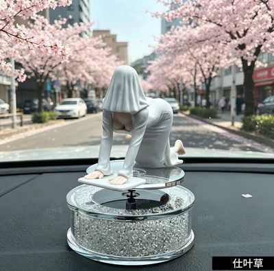 Doll Solar-Powered Rotating