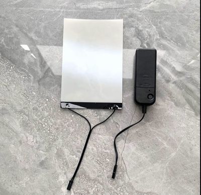 Manufacturer Produces Self-Adhesive Laminated Glass Black Gray Electronic Control Transparent Atomization Pnlc Pdlc Dimming Film