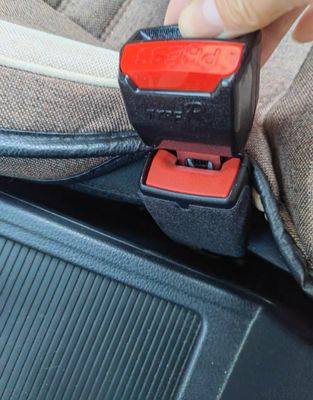 Car Interior Seat Belt Buckle Clip ( Price For 2 Pcs )( For All Cars )