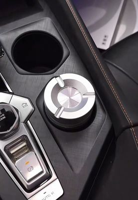 All-metal Cyber ​​Mechanical Ashtray High-end Creative Personalized Car Desktop Anti-Flying Ash Gift for Men