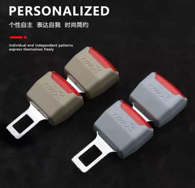 Car Interior Seat Belt Buckle Clip ( Price For 2 Pcs )( For All Cars )