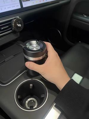 All-metal Cyber ​​Mechanical Ashtray High-end Creative Personalized Car Desktop Anti-Flying Ash Gift for Men