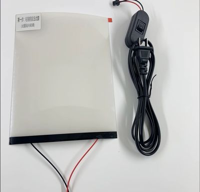 Manufacturer Produces Self-Adhesive Laminated Glass Black Gray Electronic Control Transparent Atomization Pnlc Pdlc Dimming Film