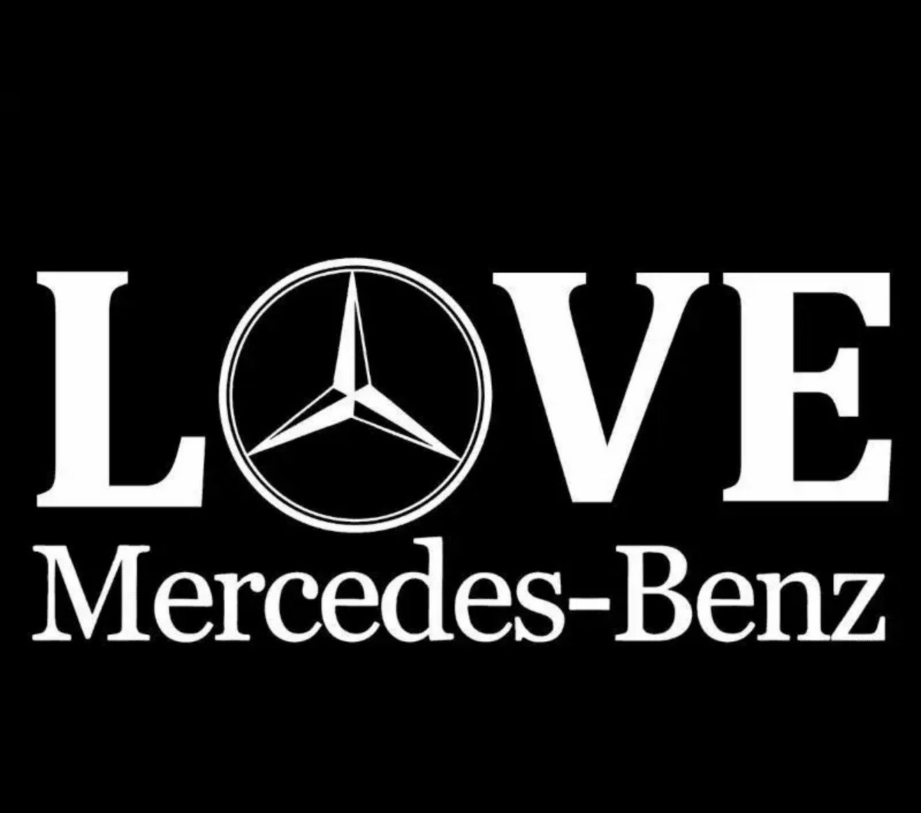 Mercedes Benz Door Love Led High Quality ( Have For All Mercedes Benz Models )